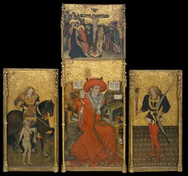 Altarbild von Sankt Hieronymus, Sankt Martin und Sankt Sebastian